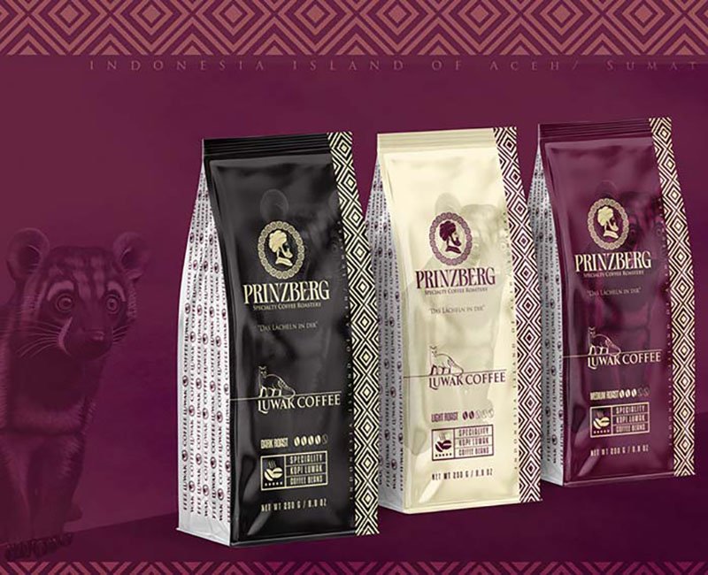 Luwak Kahve Ambalaj Tasarım