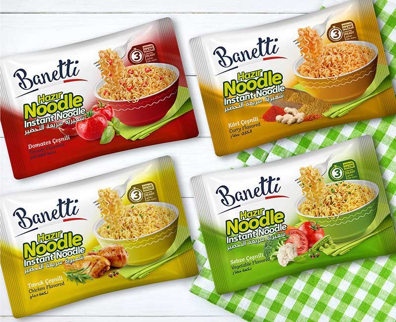 Noodle Bardak Ambalaj Tasarımı