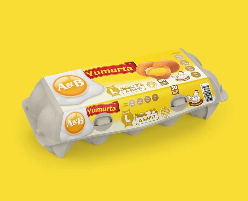 Yumurta Etiket Tasarım 