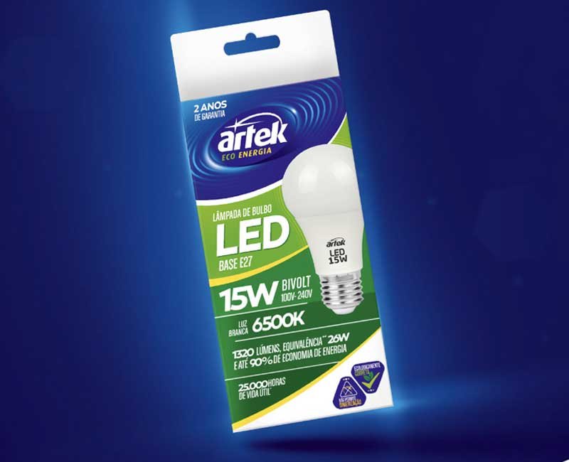 Led Ampul Kutu Ambalaj Tasarım