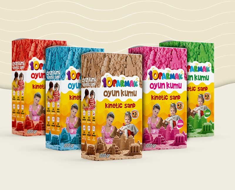Oyun Kumu Kutu Ambalaj Tasarımı